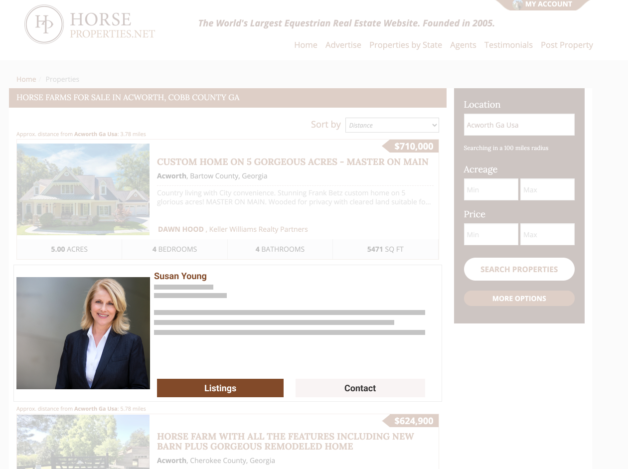 Horse Property For Sale, Buy & Sell Horse Farms & Horse Ranch Properties