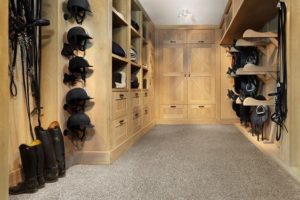 Organized Tack Room Layout